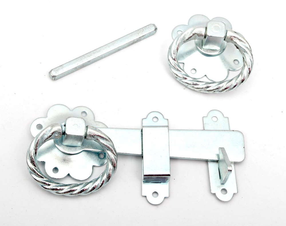 Twisted Style Ring Gate Latch 150mm